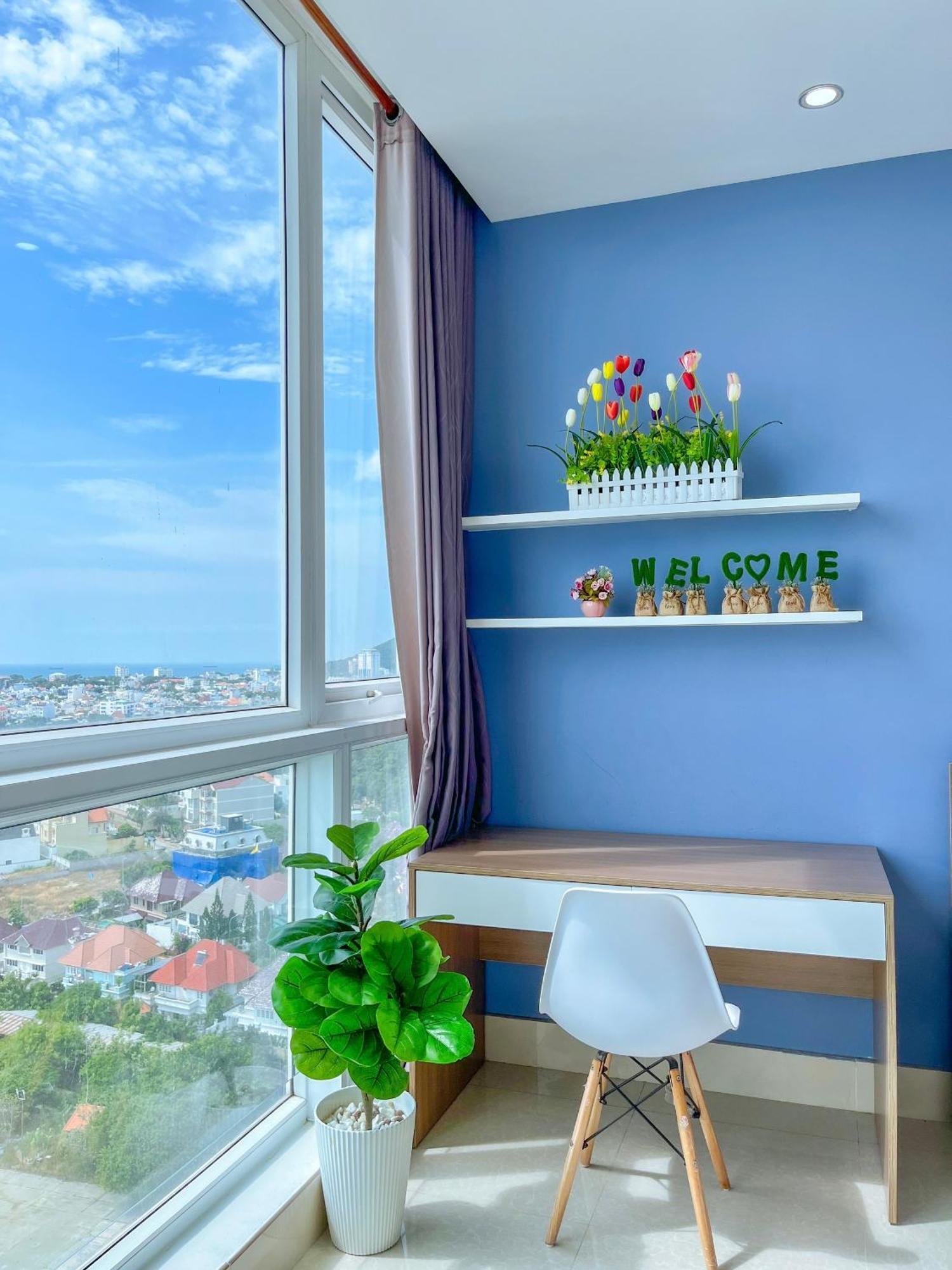 Can Ho Oasky,3 Phong View Dep Nhin Ra Bien,Nui Va Ho Bau Sen Vũng Tàu Exterior foto