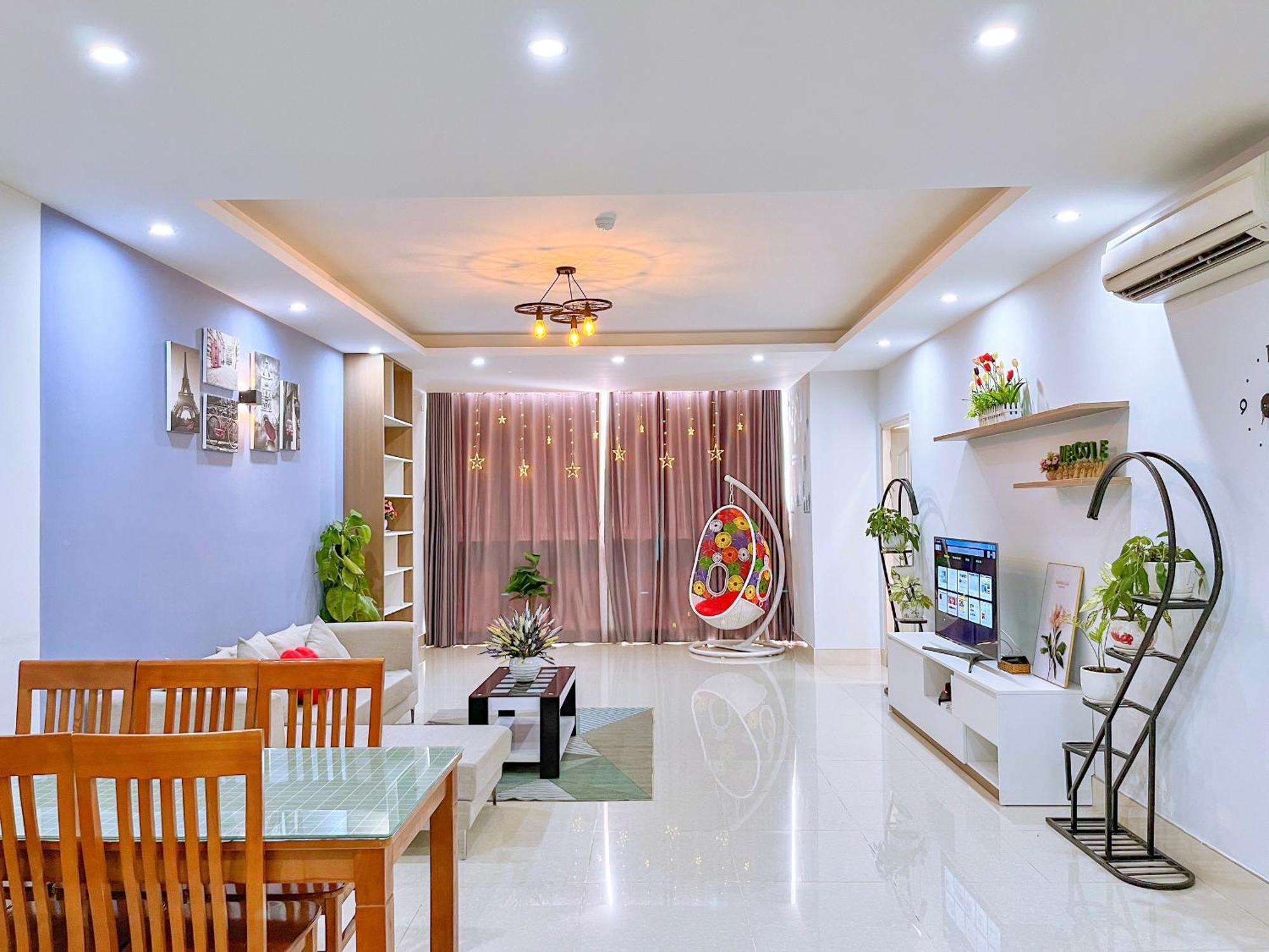 Can Ho Oasky,3 Phong View Dep Nhin Ra Bien,Nui Va Ho Bau Sen Vũng Tàu Exterior foto