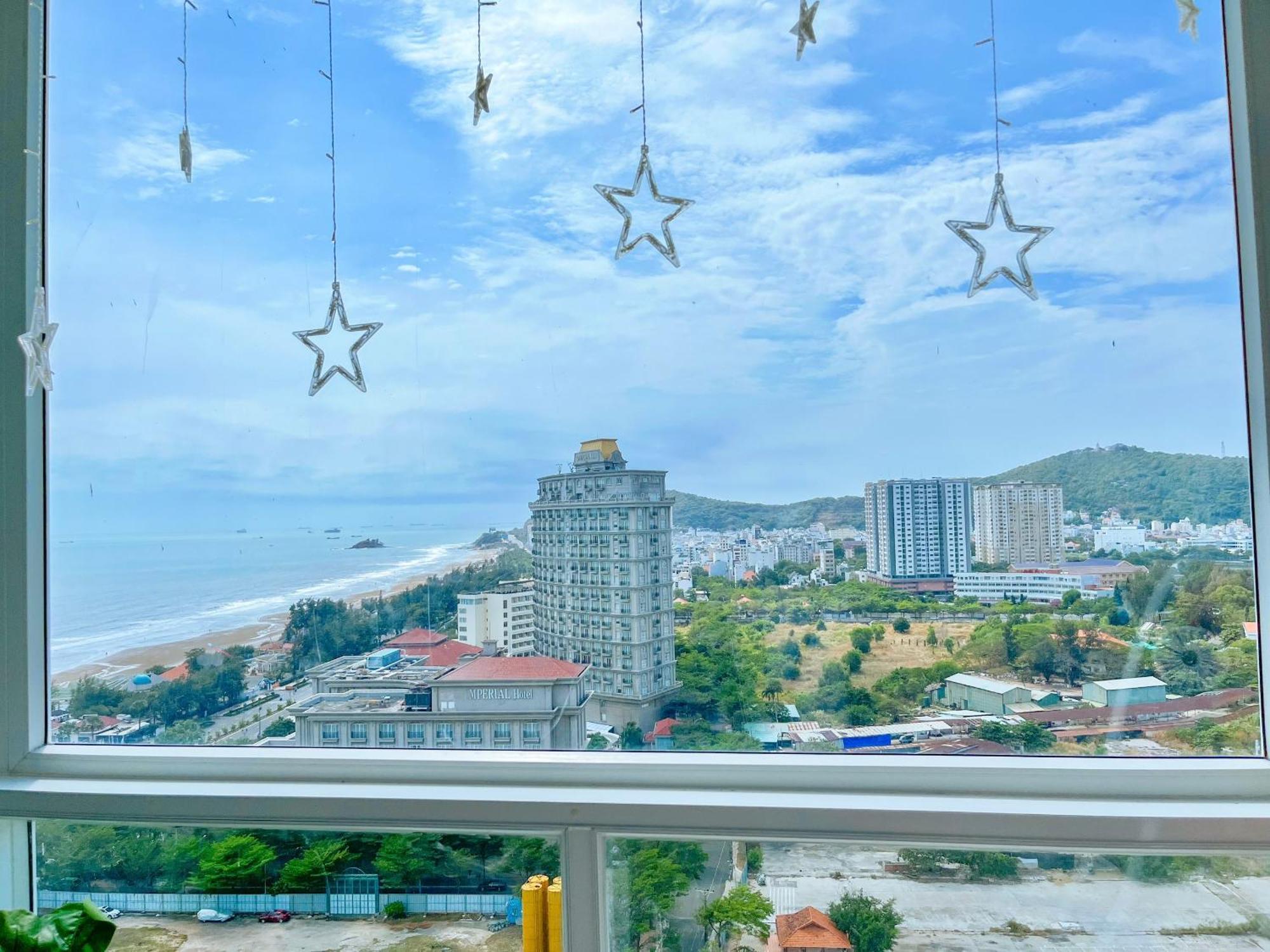 Can Ho Oasky,3 Phong View Dep Nhin Ra Bien,Nui Va Ho Bau Sen Vũng Tàu Exterior foto
